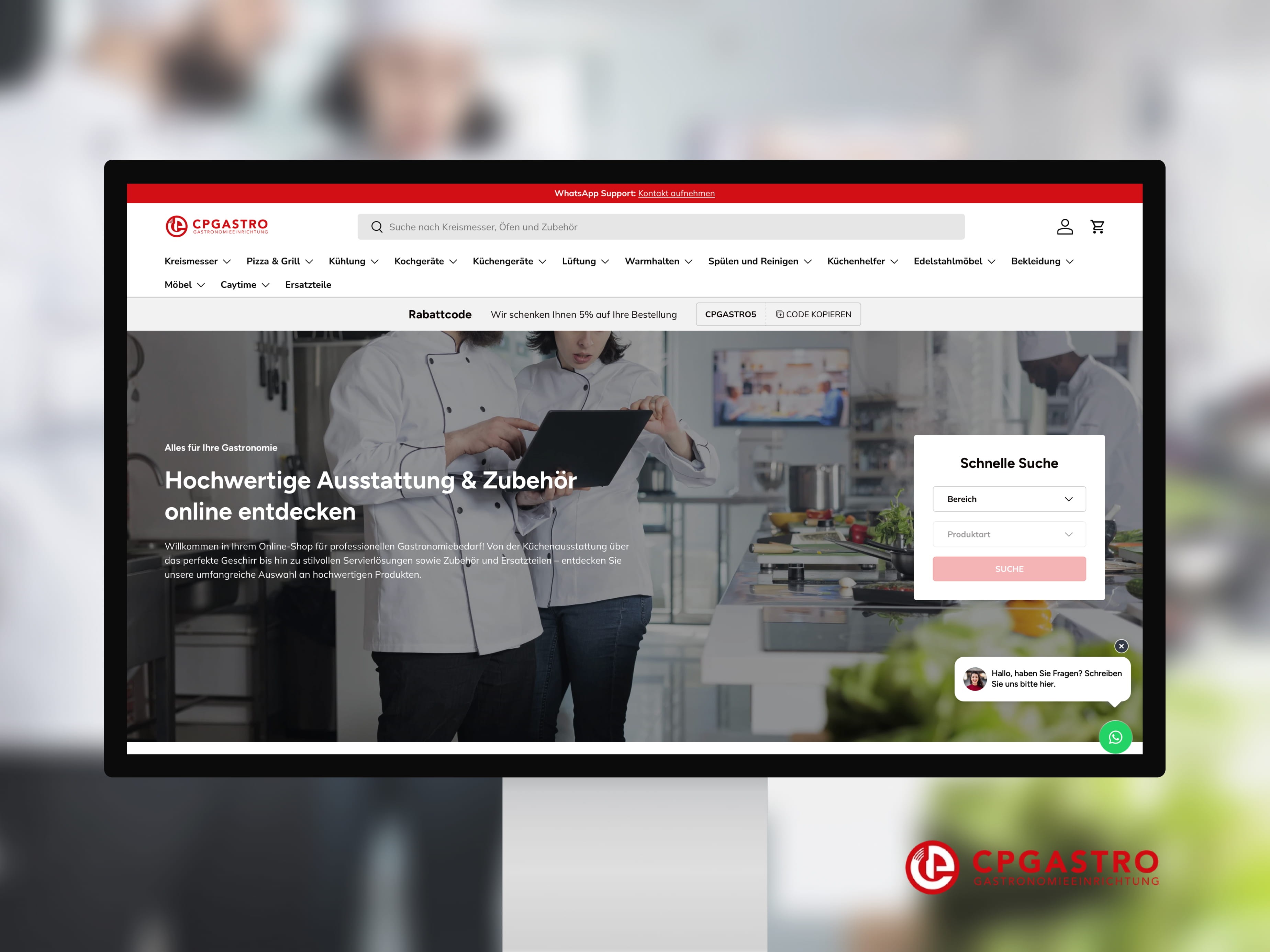 CPGastro - Online-Shop